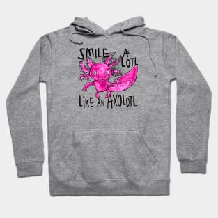 Axolotl Smile Hoodie